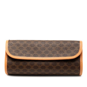 Pre-Loved Celine Macadam Coated Canvas Clutch